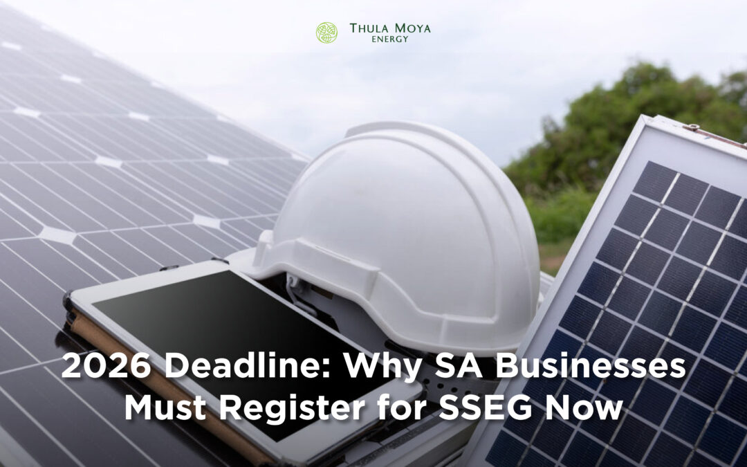 2026 Deadline: Why SA Businesses Must Register for SSEG Now